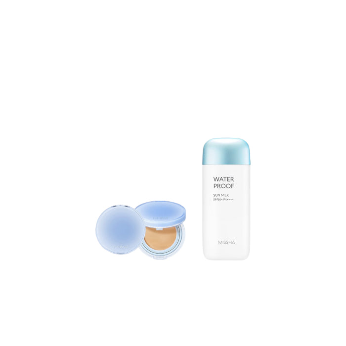 Wholesale MISSHA - All-Around Safe Block Waterproof Sun Milk SPF 50+/PA++++ - 70ml X Romand - Bare Water Cushion - 20g - 25 Sand | Carsha