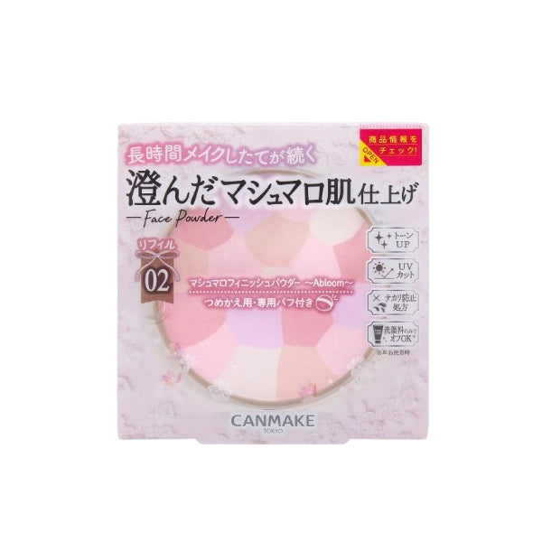 Wholesale CANMAKE - Marshmallow Finish Powder Abloom Refill SPF19 PA++ - 5g - 02 Sakura Tulle | Carsha