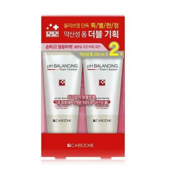 Wholesale Care Zone - pH Balancing Foam Cleanser 2pcs Set - 1 Set 2 items | Carsha