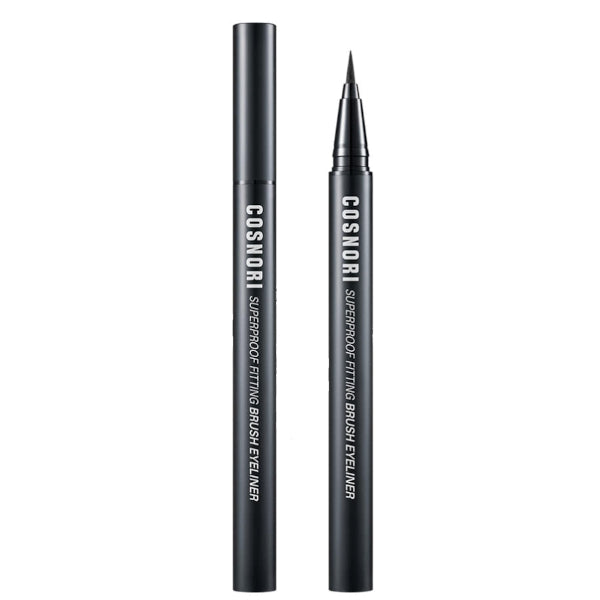 Wholesale COSNORI - Superproof Fitting Brush Eyeliner - 0.6g - #1 Black | Carsha