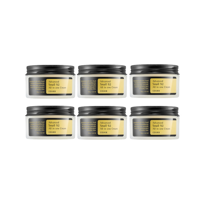 Wholesale COSRX Advanced Snail 92 All In One Cream 6ea Set | Carsha
