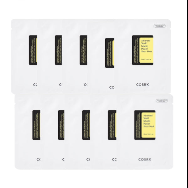 Wholesale COSRX - Advanced Snail Mucin Power Essence Sheet Mask - 10pcs | Carsha