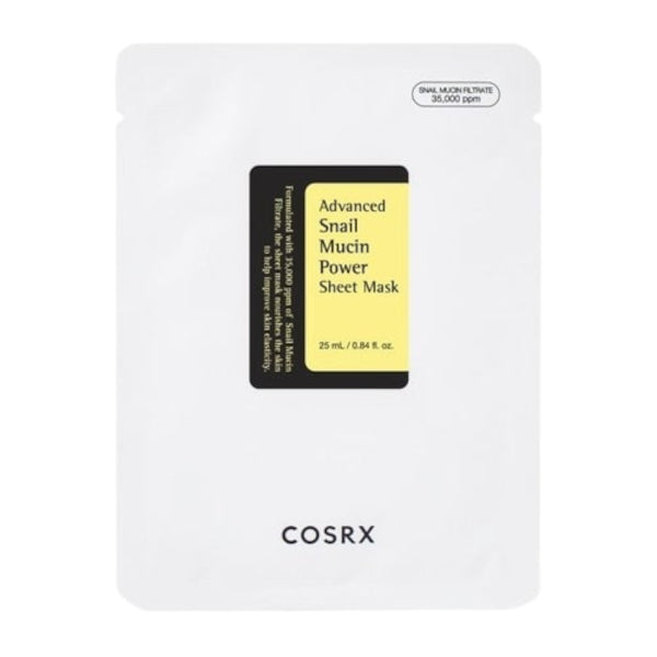 Wholesale COSRX - Advanced Snail Mucin Power Essence Sheet Mask - 1pcs | Carsha