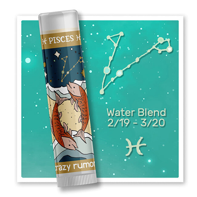 Crazy Rumors Zodiac Lip Balm - Pesce (Lip Balm) 4,4 ml