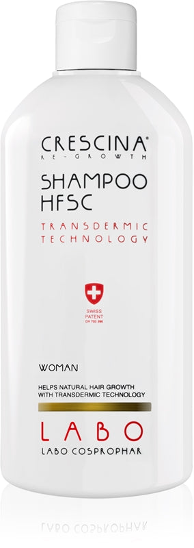 Crescina Shampoo per diradamento dei capelli per le donne Transdermic (Shampoo) 200 ml