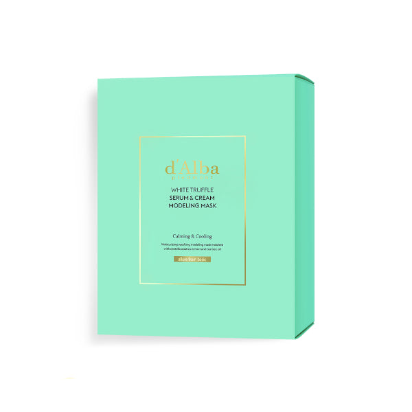 Wholesale d'Alba - White Truffle Serum & Cream Modeling Mask Calming & Cooling - 66g*4EA | Carsha