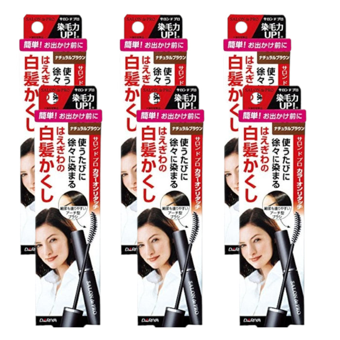 Wholesale Dariya Salon De Pro - Color On Retouch Gray Hair Comb EX - 15ml - Natural Brown 6ea Set | Carsha
