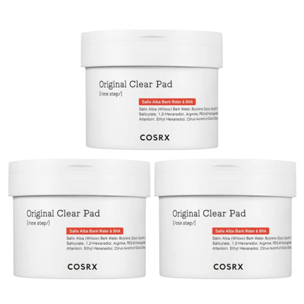 Wholesale Deal COSRX - One Step Original Clear Pad - 70 pads 3ea Set | Carsha