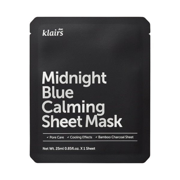 Wholesale Deal Dear, Klairs - Midnight Blue Calming Sheet Mask - 1pc | Carsha