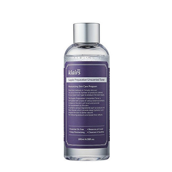 Wholesale Dear, Klairs - Supple Preparation Unscented Toner - 180ml | Carsha