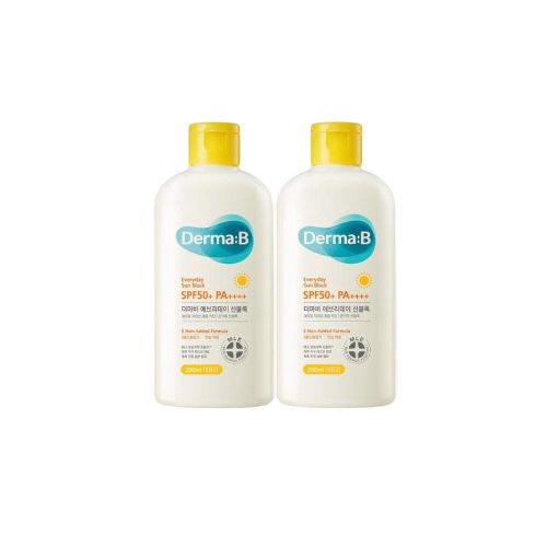 Wholesale Derma:B - Everyday Sun Block SPF50+ PA++++ - 200ml 2ea Set | Carsha