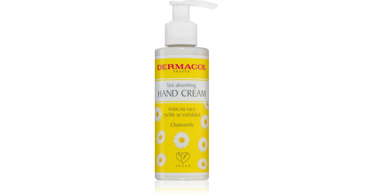 Dermacol Crema mani alla camomilla (Fast Absorbing Hand Cream) 150 ml
