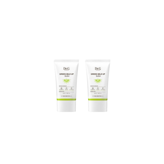 Wholesale Dr.G - Green Mild Up Sun+ SPF50+ PA++++ - 50ml 2ea Set | Carsha