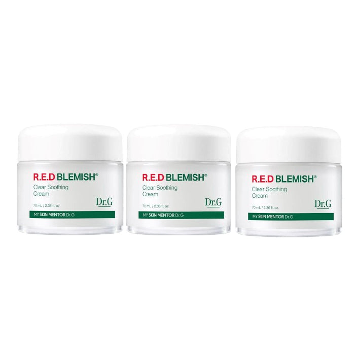 Wholesale Dr.G - R.E.D Blemish Clear Soothing Cream - 70ML - 70ml - White 3ea Set | Carsha