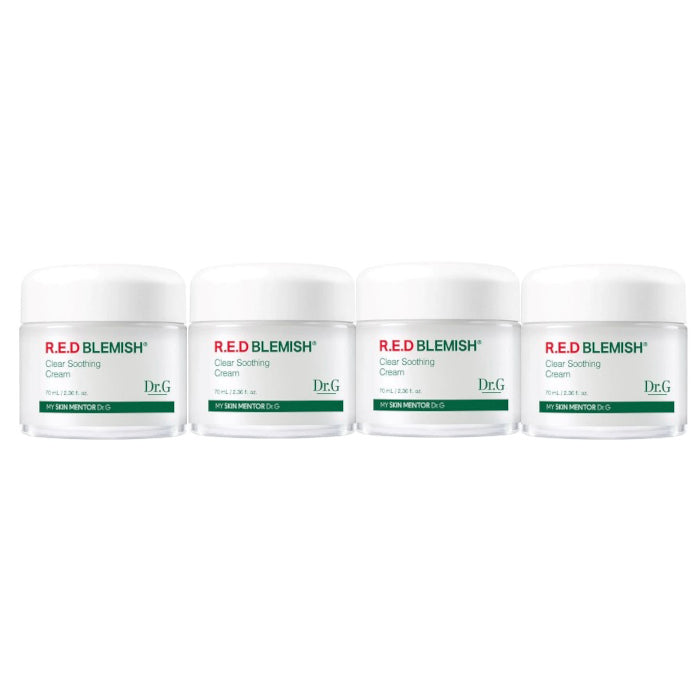 Wholesale Dr.G - R.E.D Blemish Clear Soothing Cream - 70ML - 70ml - White 4ea Set | Carsha