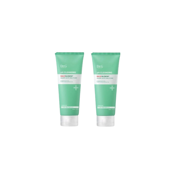 Wholesale Dr.G R.E.D Blemish Clear Soothing pH Cleansing Foam 150ml - 150ml - White 2ea Set | Carsha