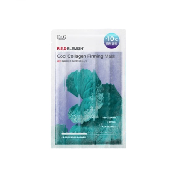 Wholesale Dr.G - R.E.D Blemish Cool Collagen Firming Mask - 1pc | Carsha
