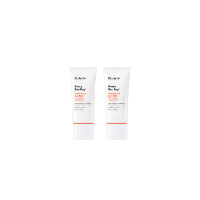Wholesale Dr. Jart+ - Every Sun Day Waterproof Sun Milk SPF50+ PA++++ 30ml 2ea Set | Carsha