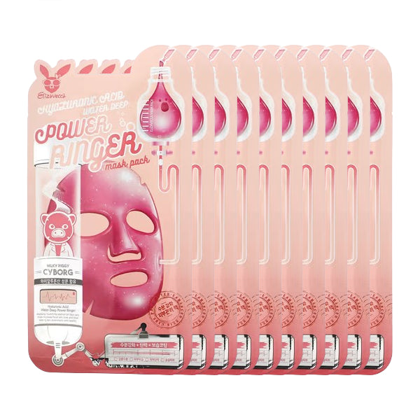 Wholesale Elizavecca - Hyaluronic Acid Water Deep Power Ringer Mask Pack - 10pc | Carsha