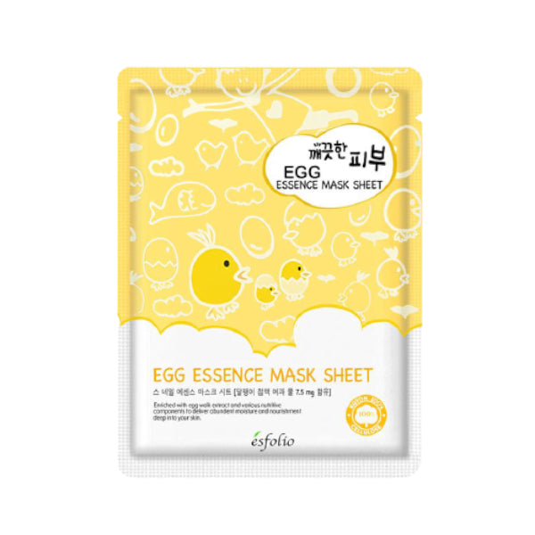Wholesale esfolio - Pure Skin Essence Mask Sheet - 25ml*1pc - Egg | Carsha