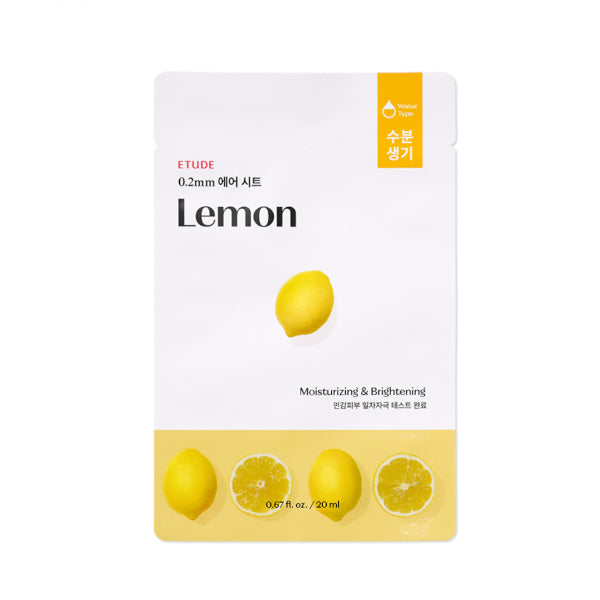 Wholesale Etude - 0.2 Therapy Air Mask New - 1pc - Lemon | Carsha