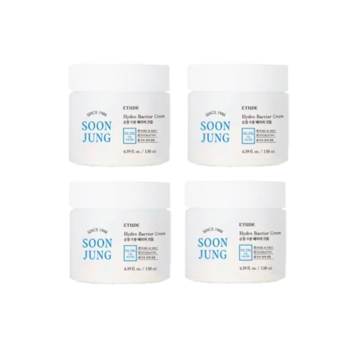 Wholesale ETUDE - Soon Jung Hydro Barrier Cream - 130ml 4ea Set | Carsha