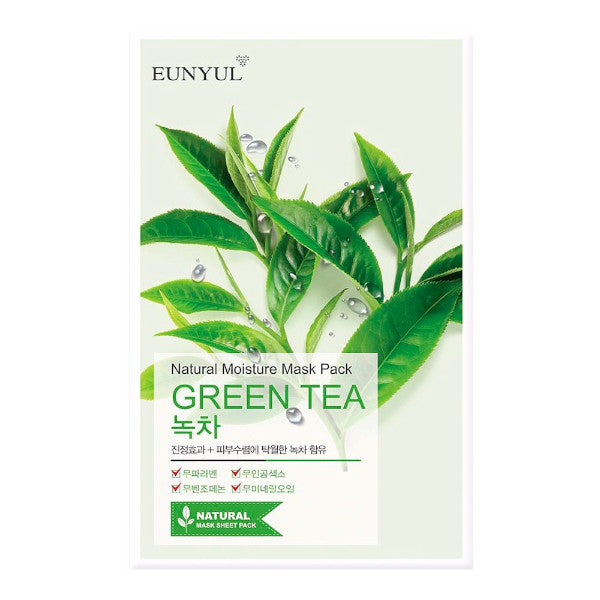 Wholesale EUNYUL - Natural Moisture Mask Pack - Green Tea - 1pc | Carsha