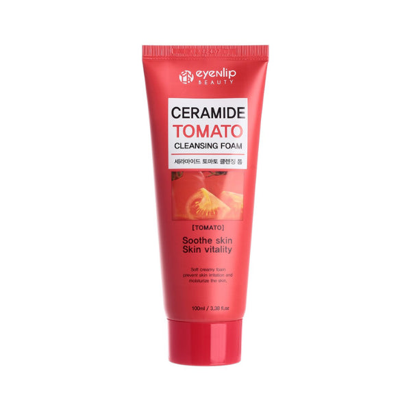 Wholesale EYENLIP - Ceramide Tomato Cleansing Foam - 100ml | Carsha