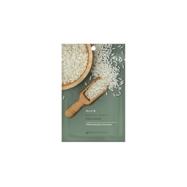 Wholesale face republic - Sleeping Beauty Face Mask - 23ml - Whitening Rice Formula | Carsha