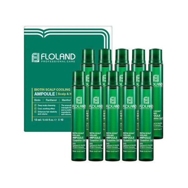 Wholesale Floland - Biotin Scalp Cooling Ampoule - 13ml*10ea | Carsha