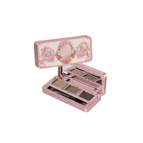 Wholesale FlowerKnows - Midsummer Fairytales Eyebrow Palette - 4g - 01 Latte Brown | Carsha