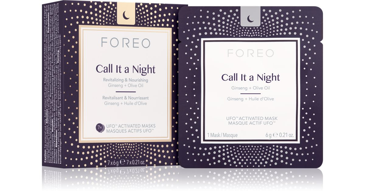 Foreo UFO Call It a Night (Maschera attivata) 7 x 6 g