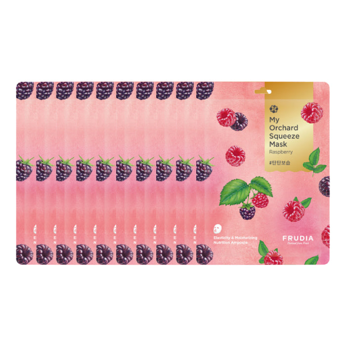 Wholesale FRUDIA - My Orchard Squeeze Mask Raspberry 10ea Set | Carsha