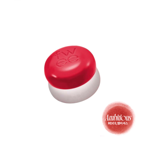 Wholesale DEAL Fwee - Lip & Cheek Blurry Pudding Pot - 5g - RD03 Ambitious | Carsha