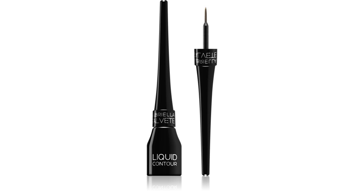 Gabriella salvete Eyeliner liquido Liquid Contour 4 ml - Tonalità: Nero