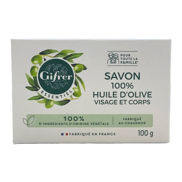 Wholesale Gifrer Essential Sapone Solido 100% Olio d'Oliva 100g | Carsha