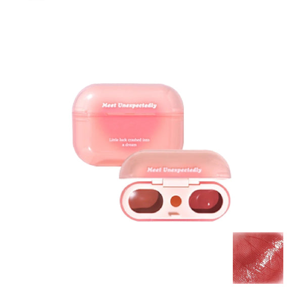 Wholesale Gogo Tales - Double Spell Lip Cream - 2.8g*2 - G05 Heartbeat Accelerate | Carsha