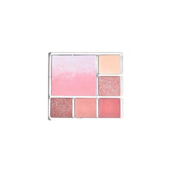 Wholesale Gogo Tales - Soft Mist Blusher 6-Color Eyeshadow Palette - 14g - G02 Sweet Rendezvous | Carsha