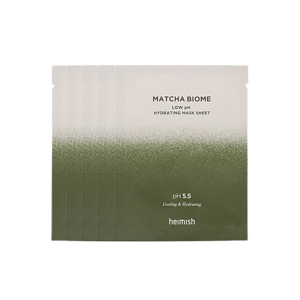Wholesale heimish - Matcha Biome Low pH Hydrating Mask Sheet - 5pcs | Carsha