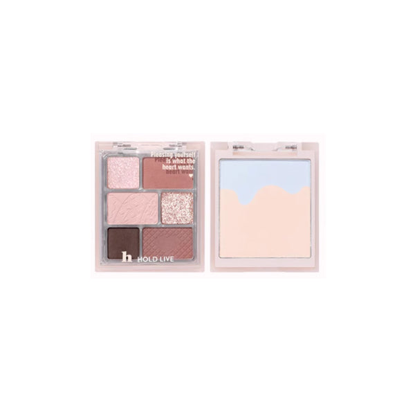 Wholesale Holdlive - 2 in 1 Eyeshadow & Blusher Palette - 7.5g+8.5g - H04 | Carsha