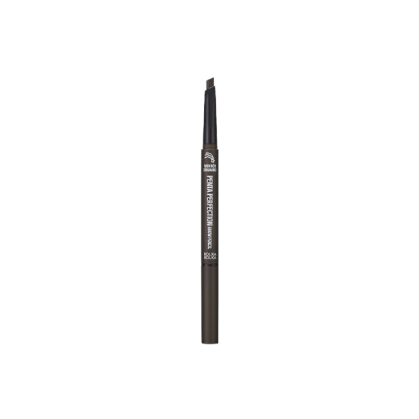 Wholesale Holika Holika - Wonder Drawing Penta Perfection Brow Pencil - 0.3g - 01 Dark Brown | Carsha