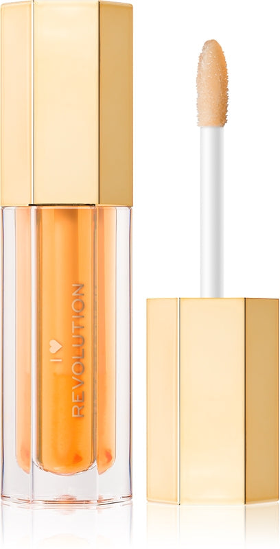 I heart revolution Lip Oil Honey Bear (Lip Oil) 4 ml - Tonalità: Miele