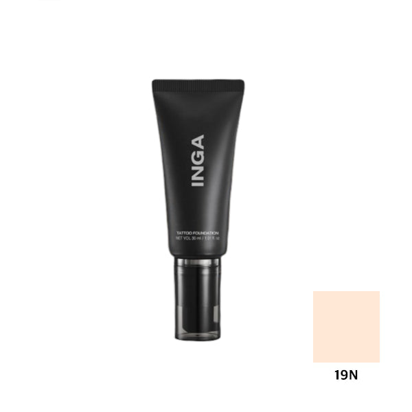 Wholesale INGA - Tattoo Foundation - 30ml - 19N Light Vanilla | Carsha