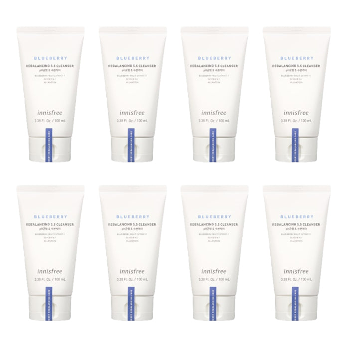 Wholesale innisfree - Blueberry Rebalancing 5.5 Cleanser - 100ml 8ea Set | Carsha