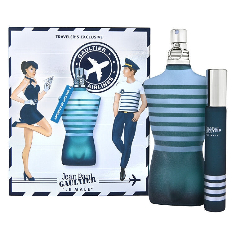 Wholesale Jean p. gaultier Le Male - Eau de Toilette Uomo 125 ml + Eau de Toilette Uomo 20 ml | Carsha