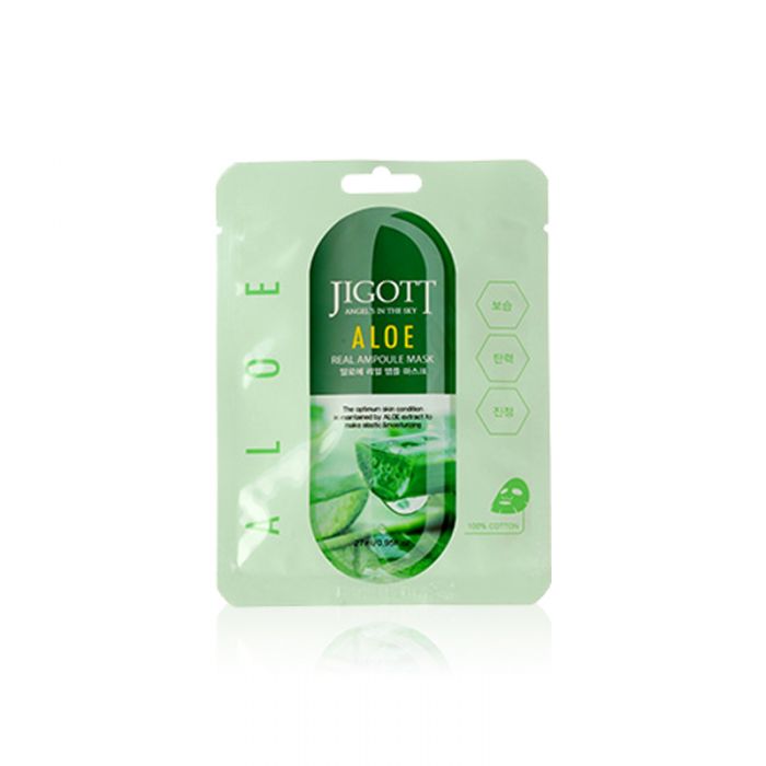 Wholesale Jigott - Real Ampoule Mask Aloe - 1pc | Carsha