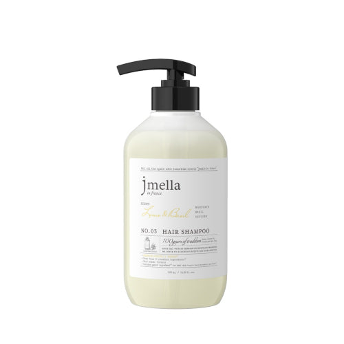 Wholesale jmella in france - Lime & Basil Hair Shampoo - 500ml | Carsha