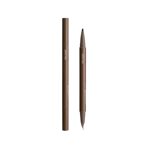Wholesale Joocyee - Double Headed Eyebrow Pencil - 0.4ml+0.4ml - 02 Dark Brown | Carsha