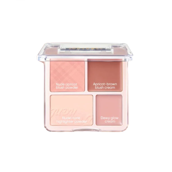 Wholesale Judydoll - 2 in 1 Blush Highlight Palette - 10g - #04 Sunkissed Glory | Carsha