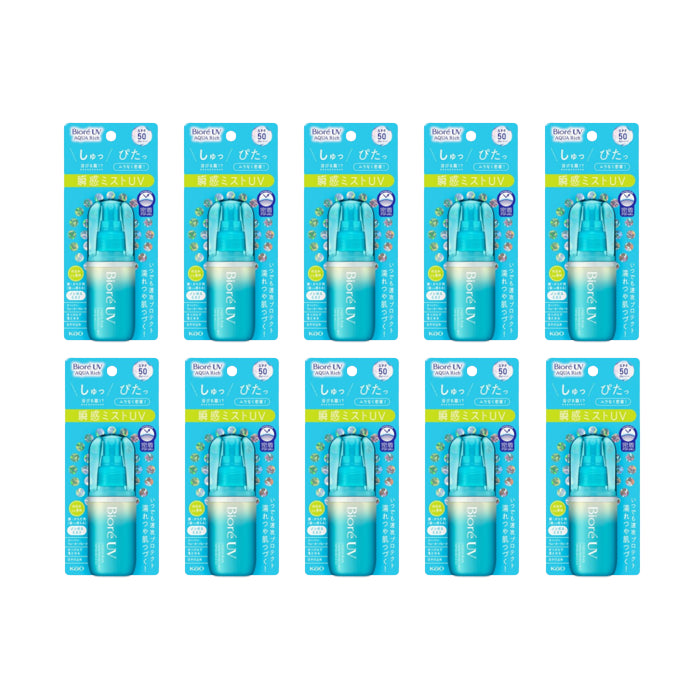 Wholesale Kao - Biore UV Aqua Rich Aqua Protect Mist SPF50 PA++++ - 60ml 10ea Set | Carsha